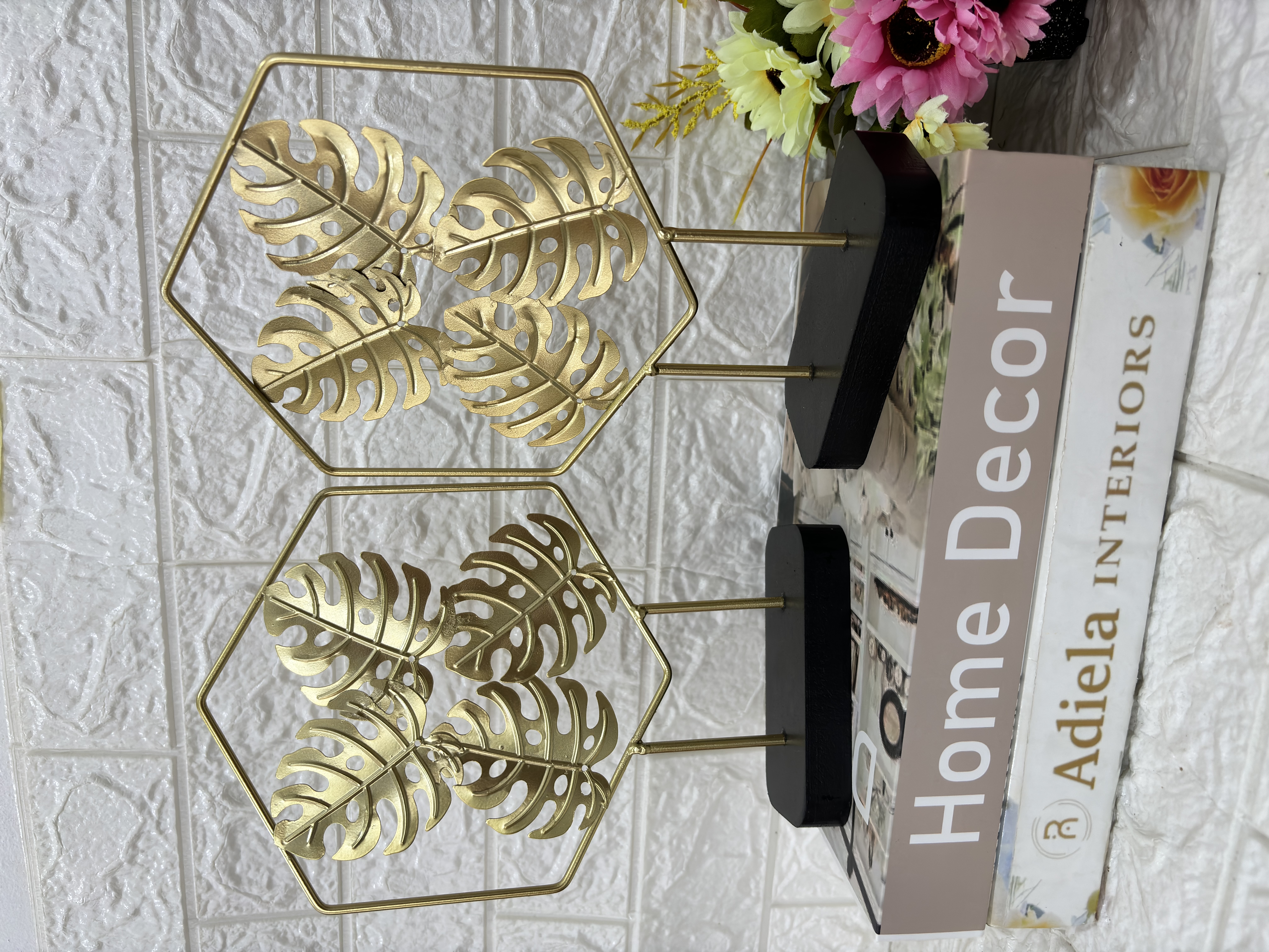 Monstera Leaf Metal Decor- Style 2 image