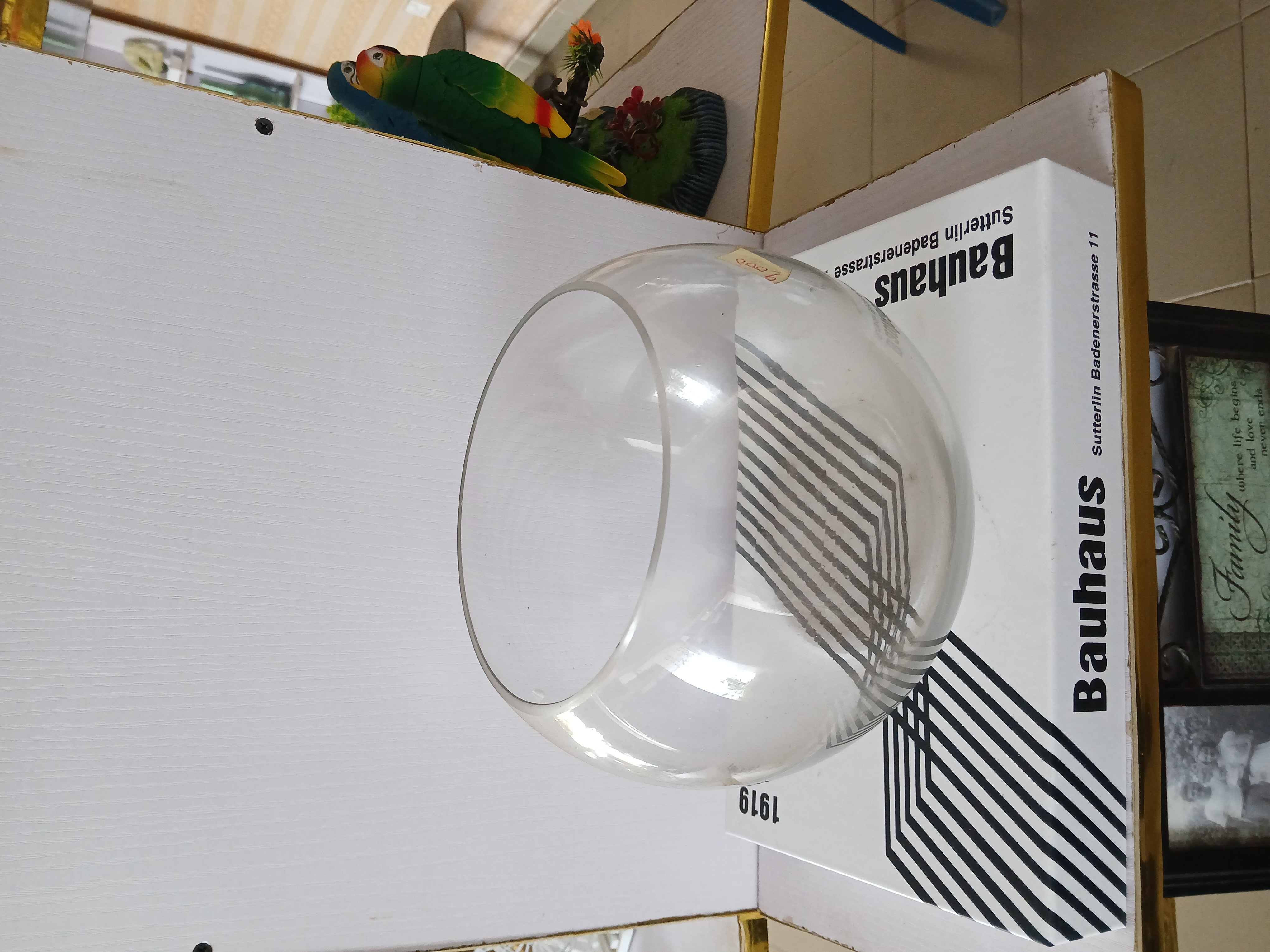 Glass Fish Bowl image