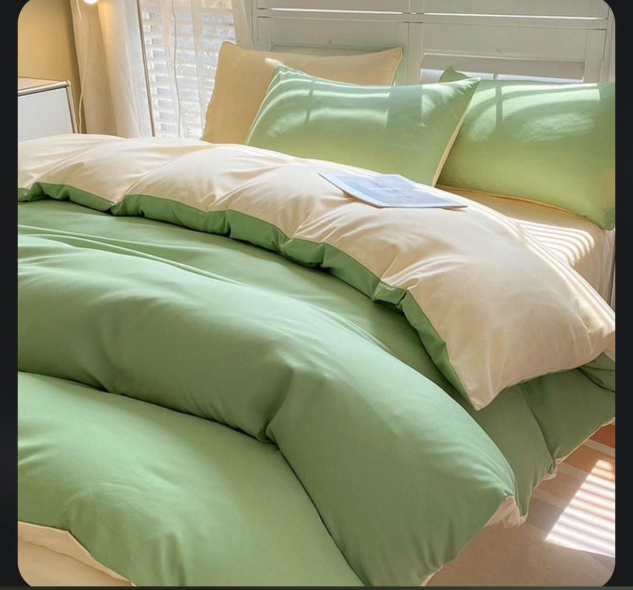 Plain American cotton / polished bedding Image
