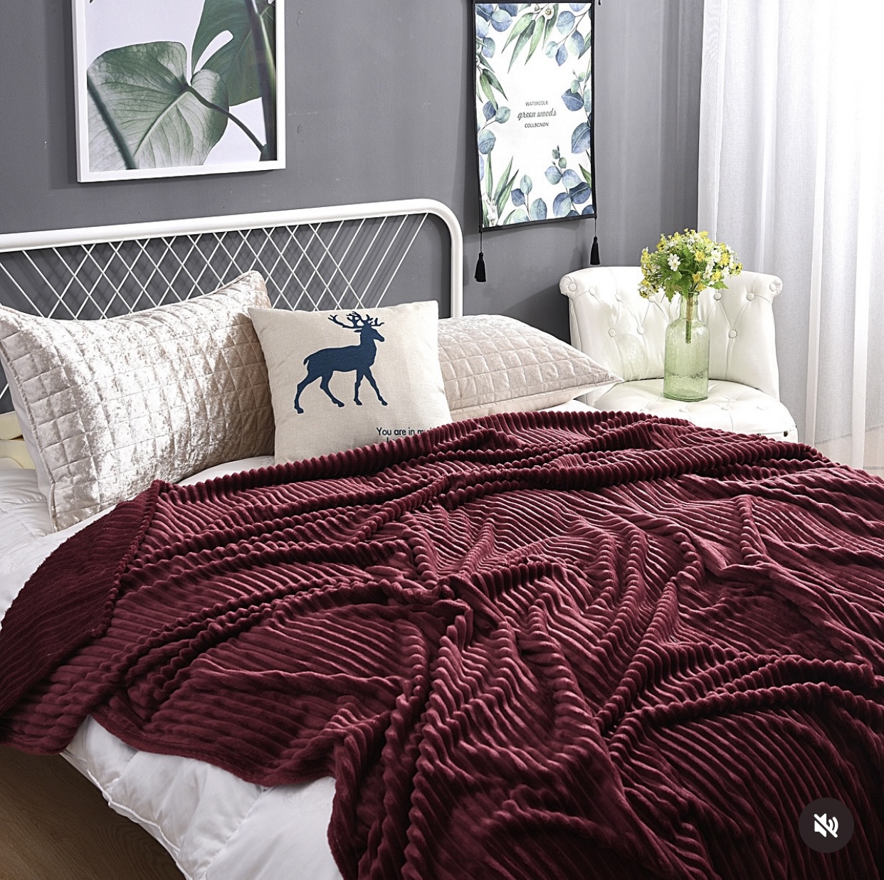 Fleece lush blanket Image