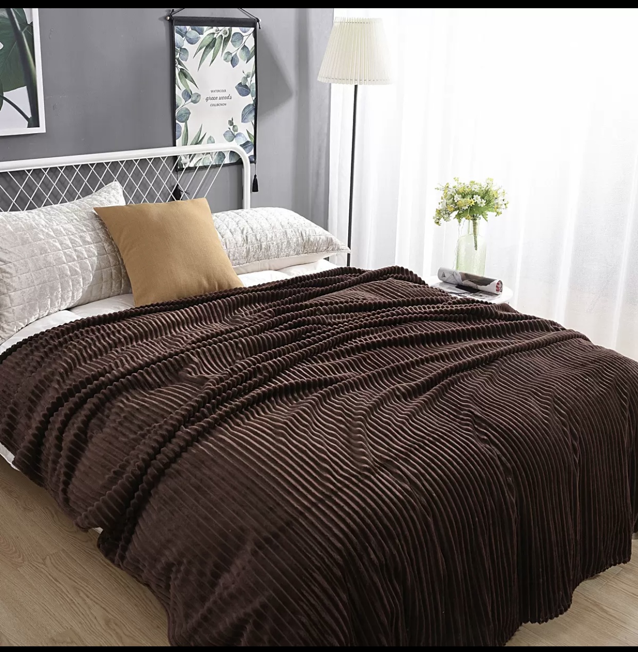 Fleece lush blanket Image