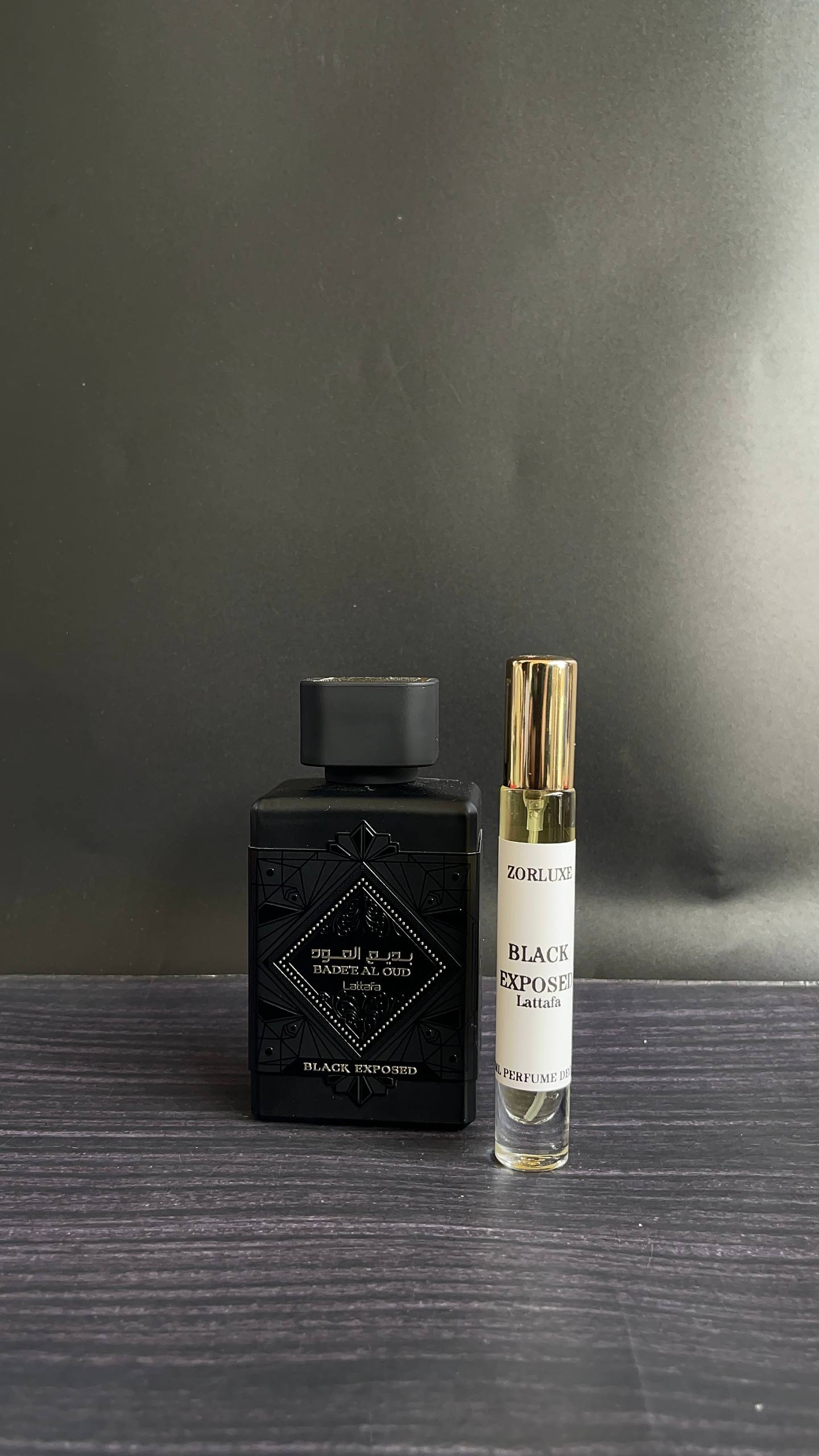 Badee Al Oud Black Exposed
