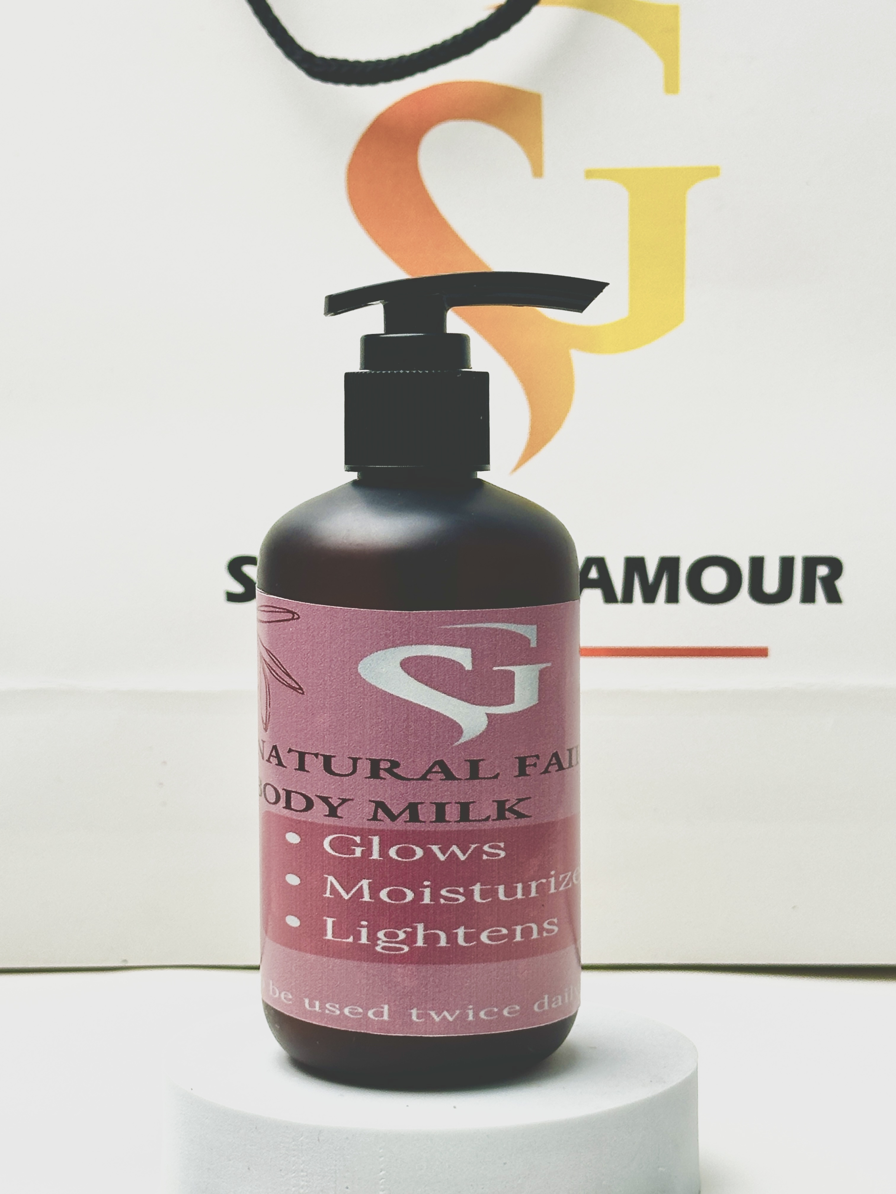 Natural Fairness Body Milk image