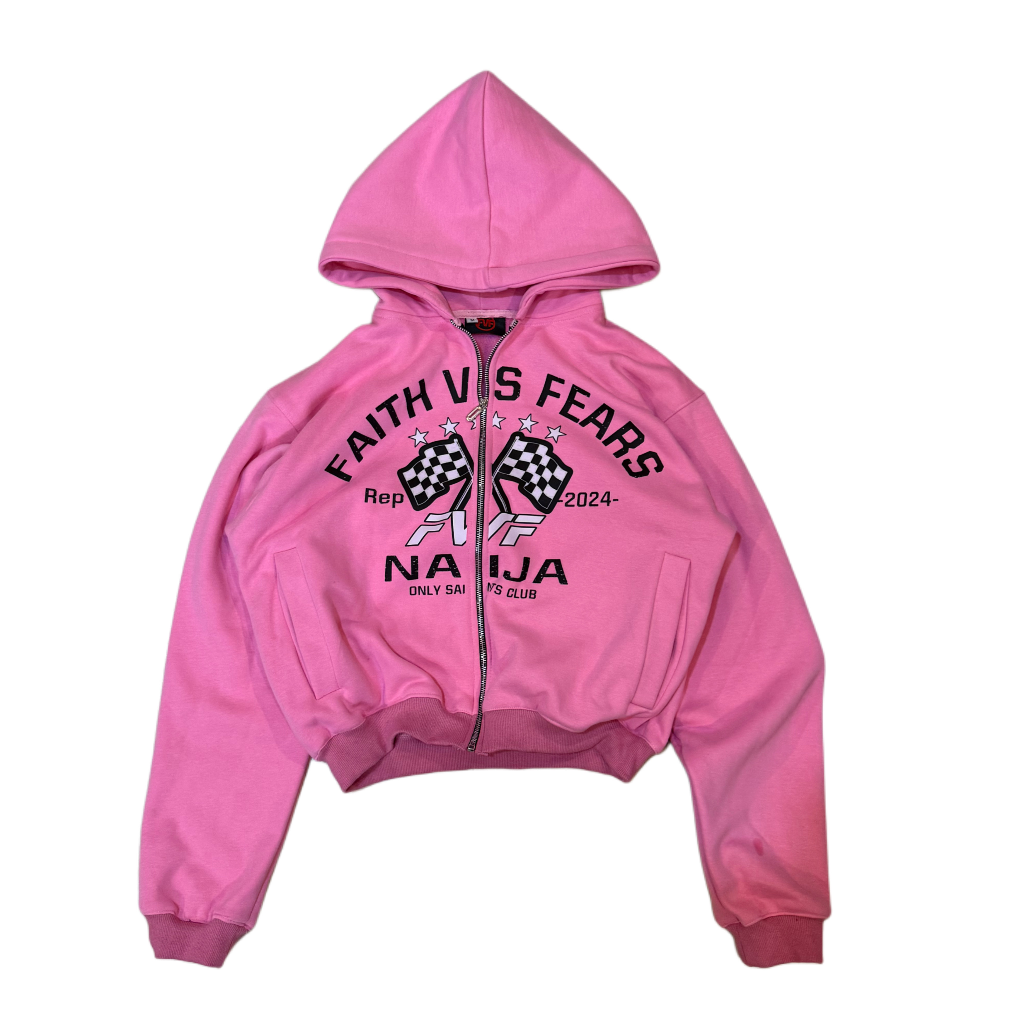 Rep Naija zip up hoodie image