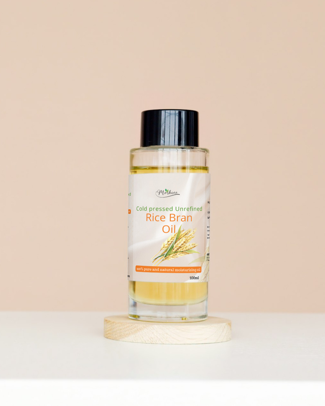 Rice bran oil image