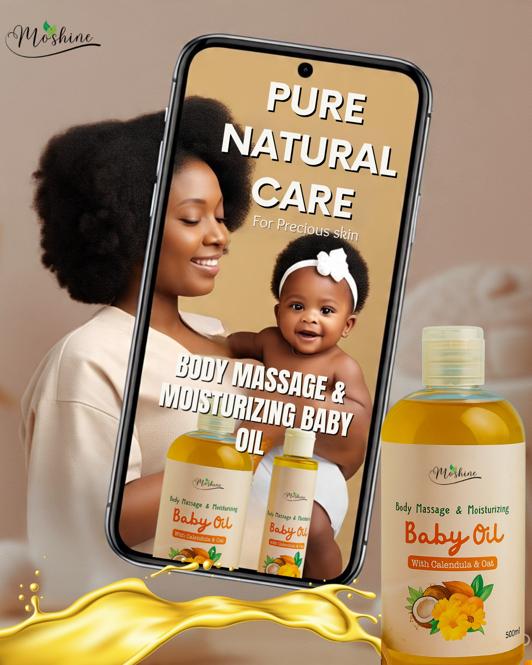 Baby Skin oil image