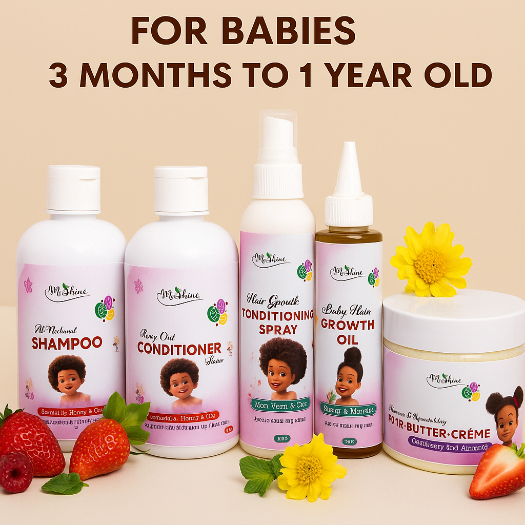 Baby haircare set