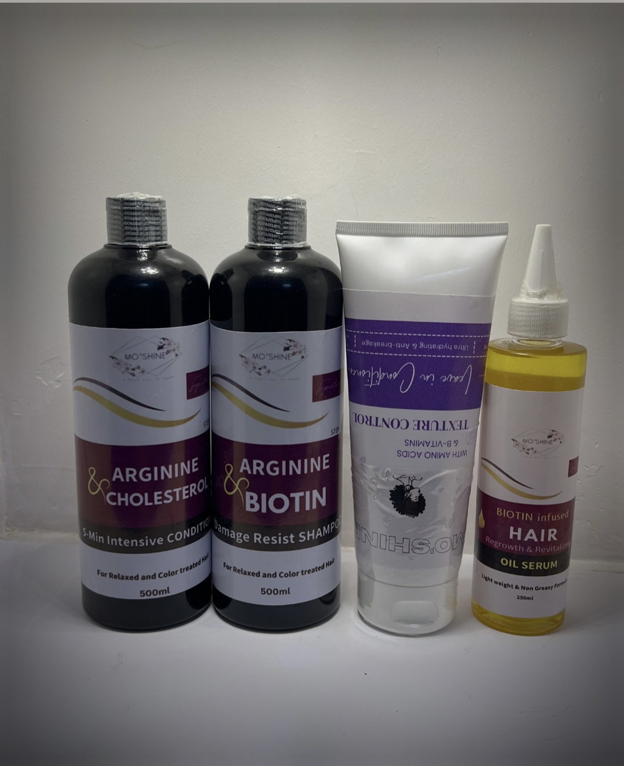 Relaxed haircare set - with Arginine & Biotin image