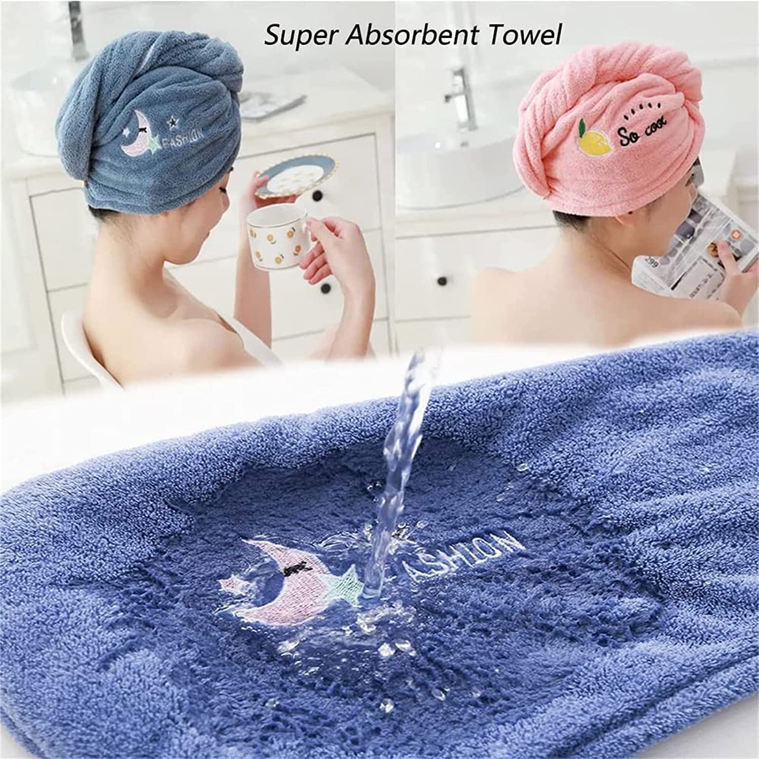 Hair wrap towel image