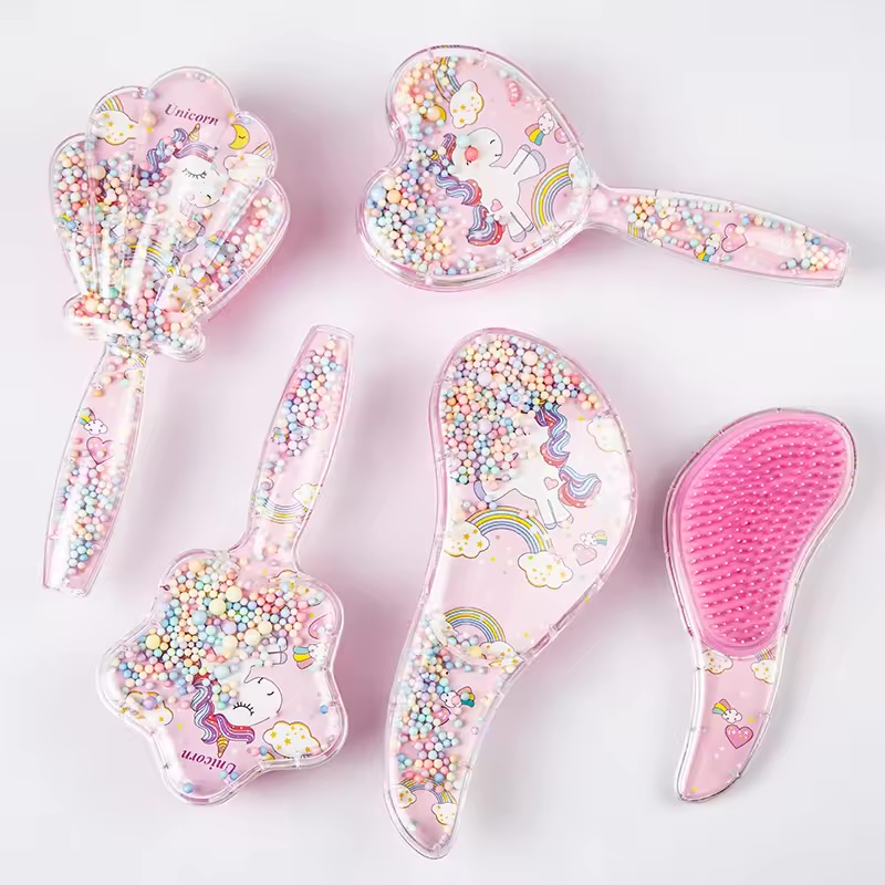 Cute and fancy detangling brush image