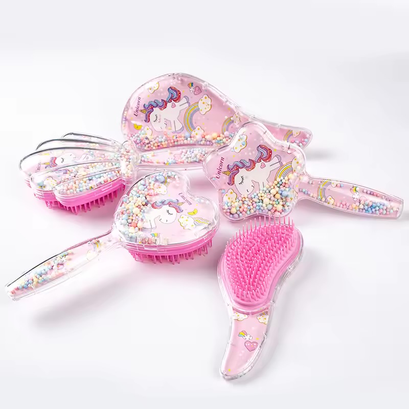 Cute and fancy detangling brush image