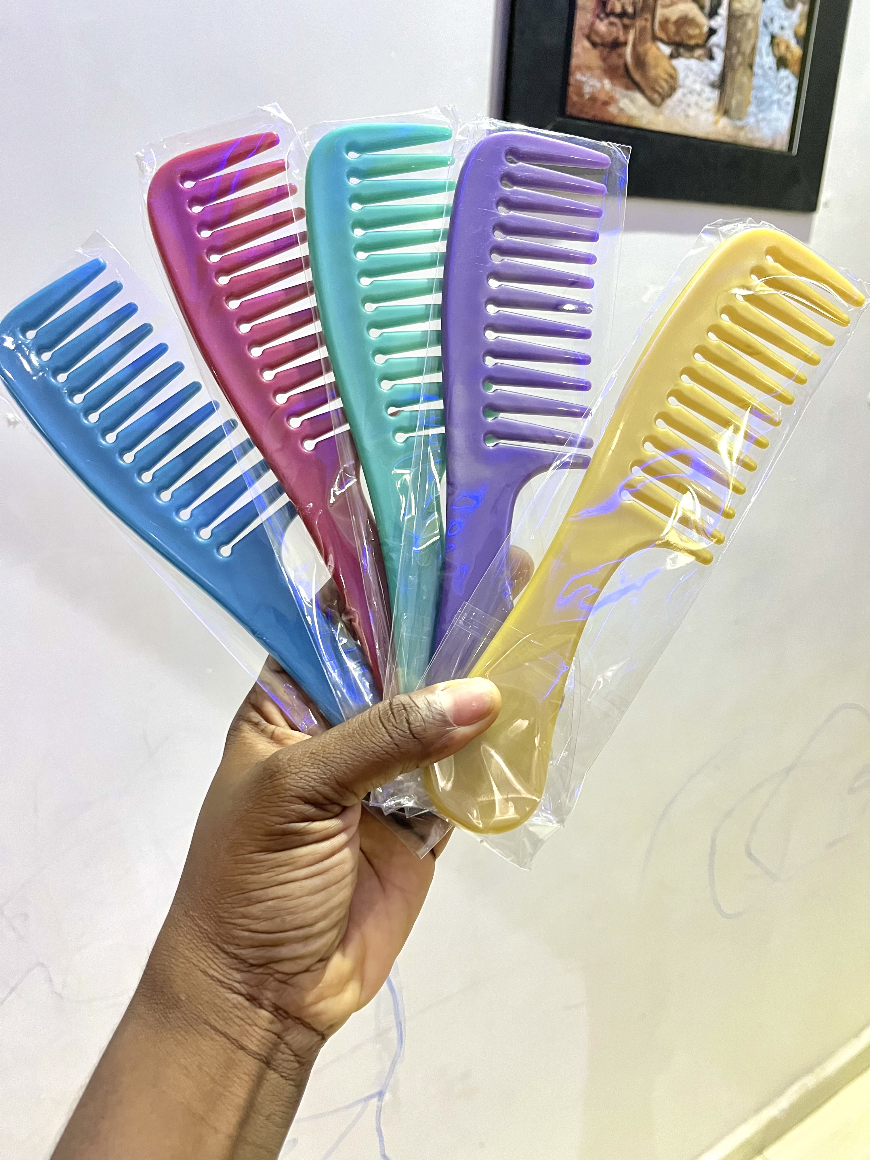 Sturdy big tooth comb image