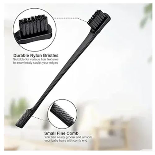 Double sided edge brush