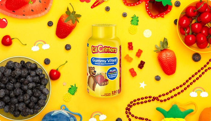 Lil Critters multivitamin image
