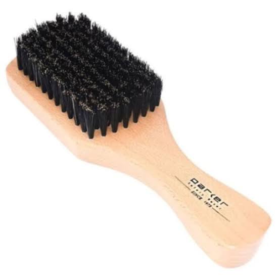 Wooden hair brush image