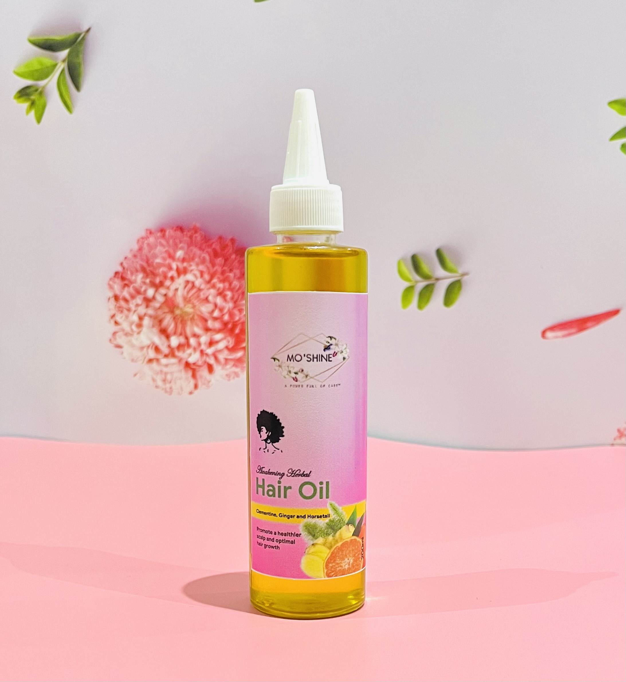 Awakening Herbal Hair Oil- Clementine, Orange and Horsetail