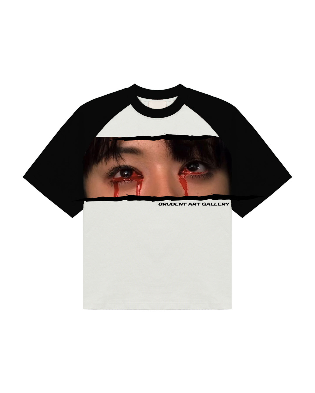 SACRED EYES RAGLAN TEE image