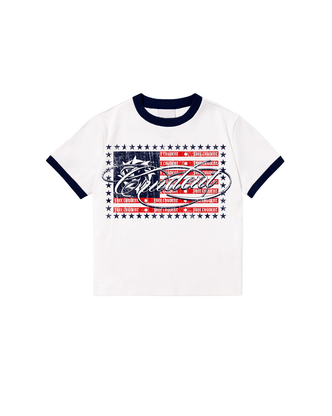 FREE CRUDENT RINGER TEE thumb images