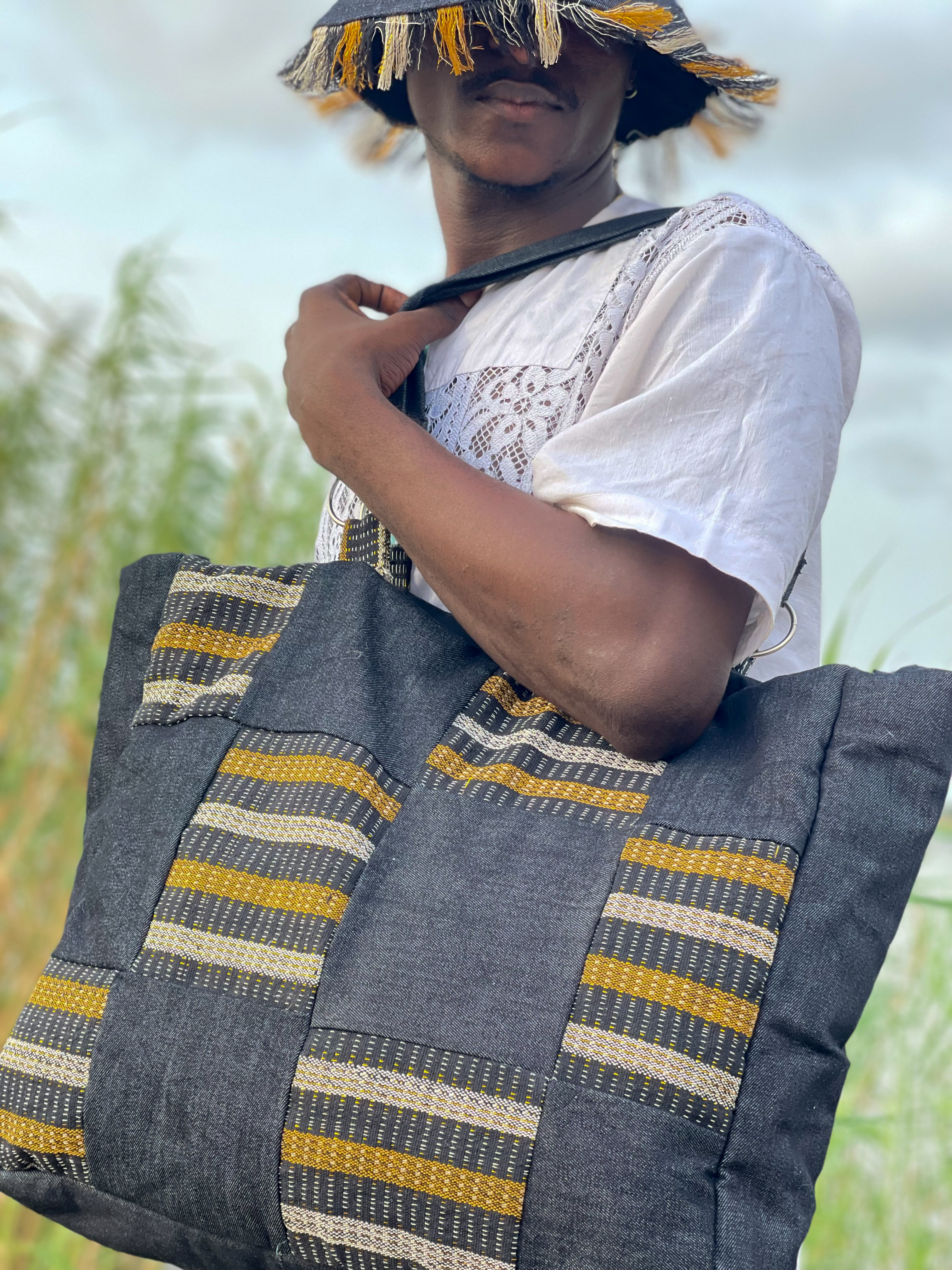 AȘO-DENIM TOTE BAG image