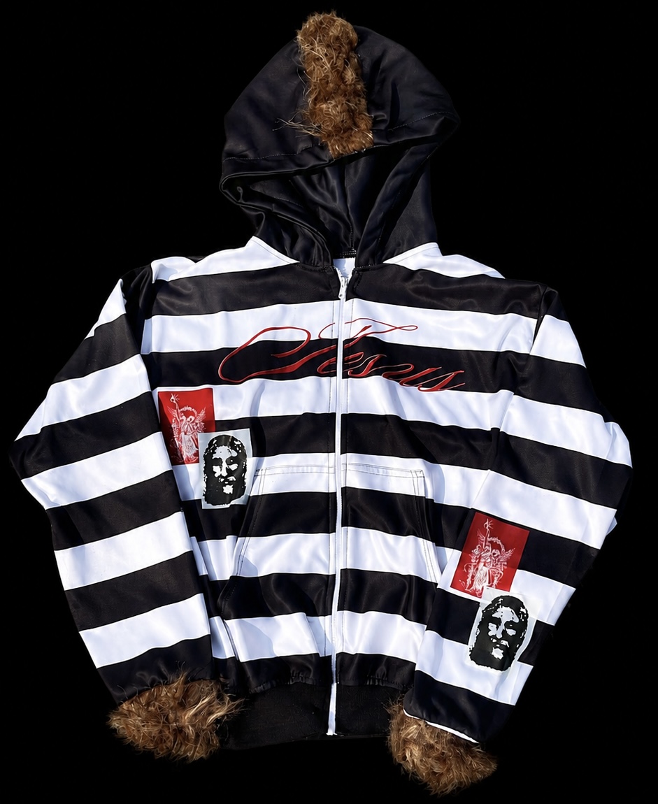 Punk Jesus Hoodie image