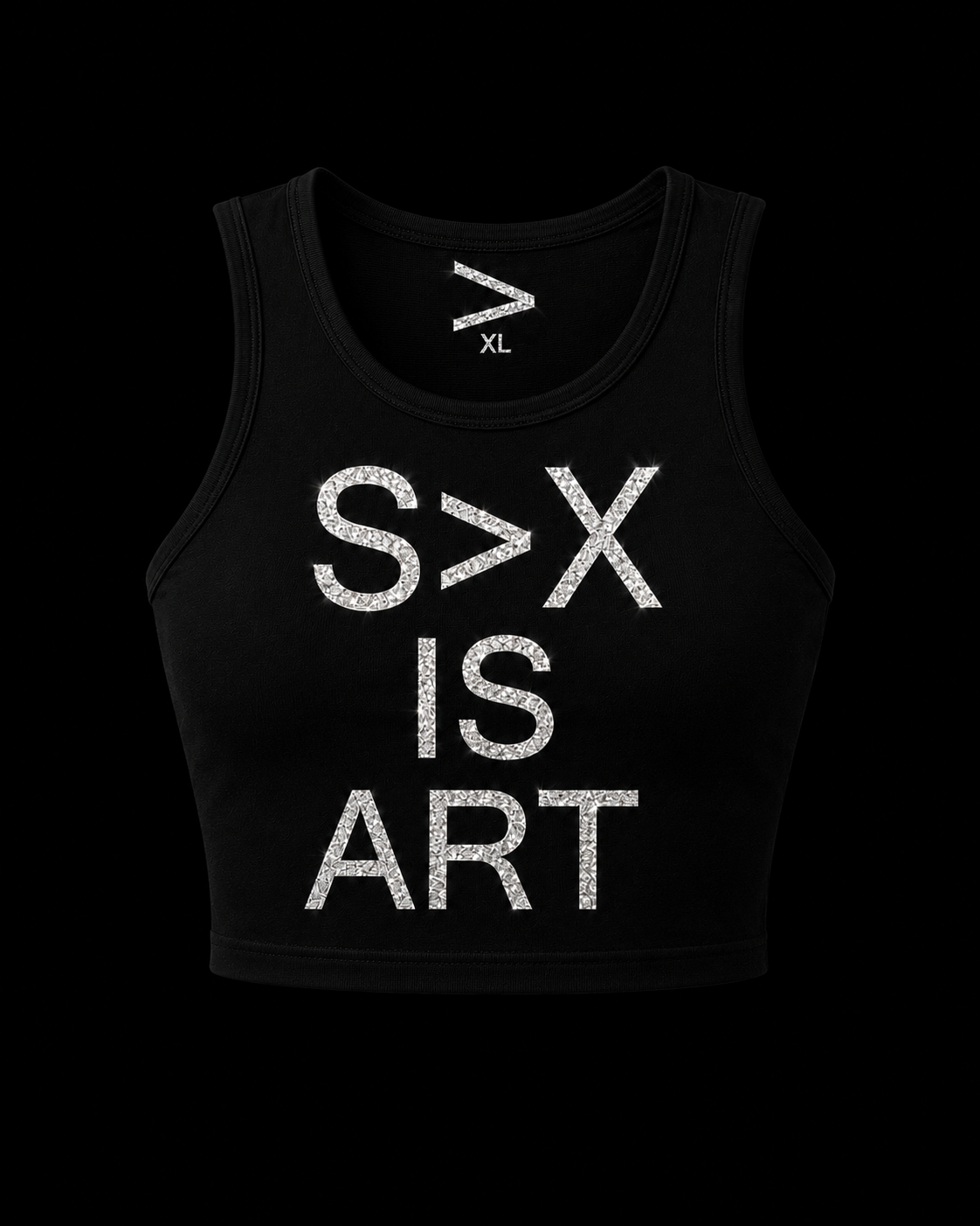 S>X IS ART CROP TOP image