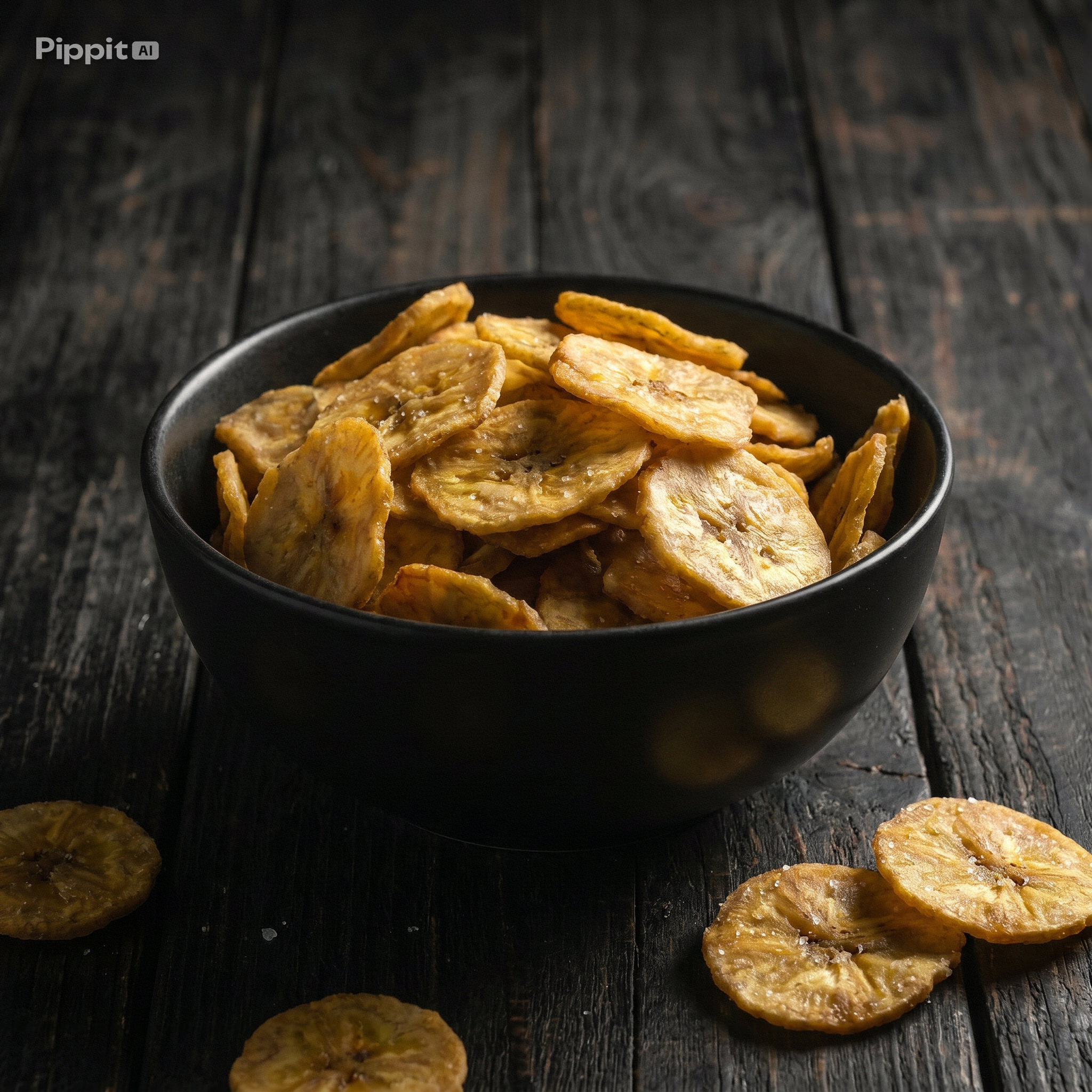 Golden Plantain Chips image