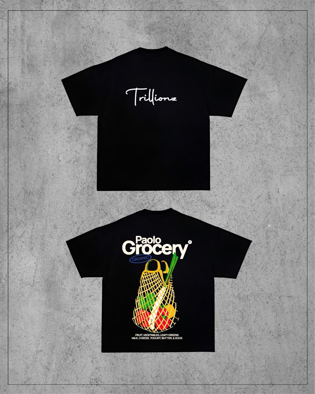 Pablo grocery crop Tee image