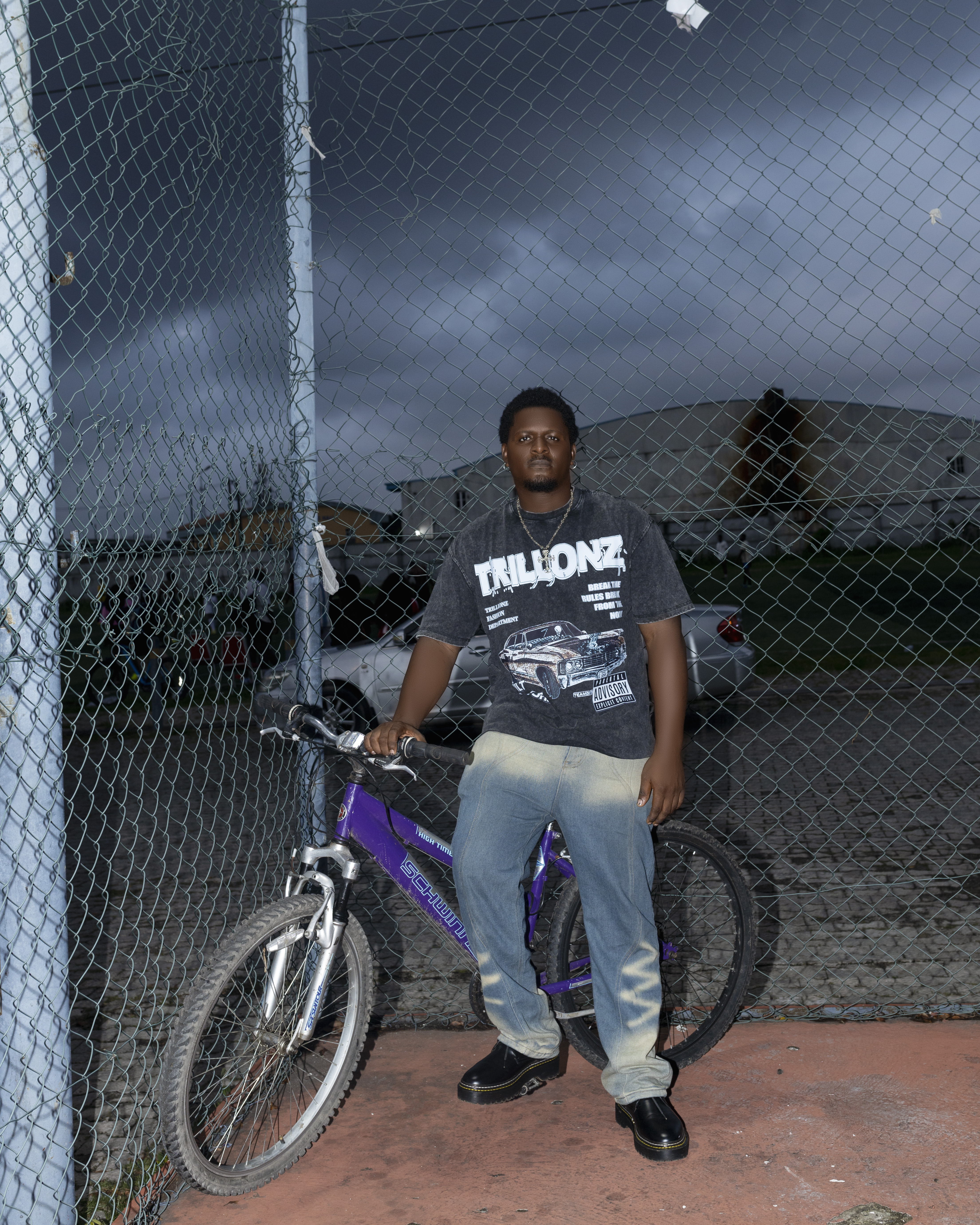 BUILD THE STORM ACID WASHED TEE image
