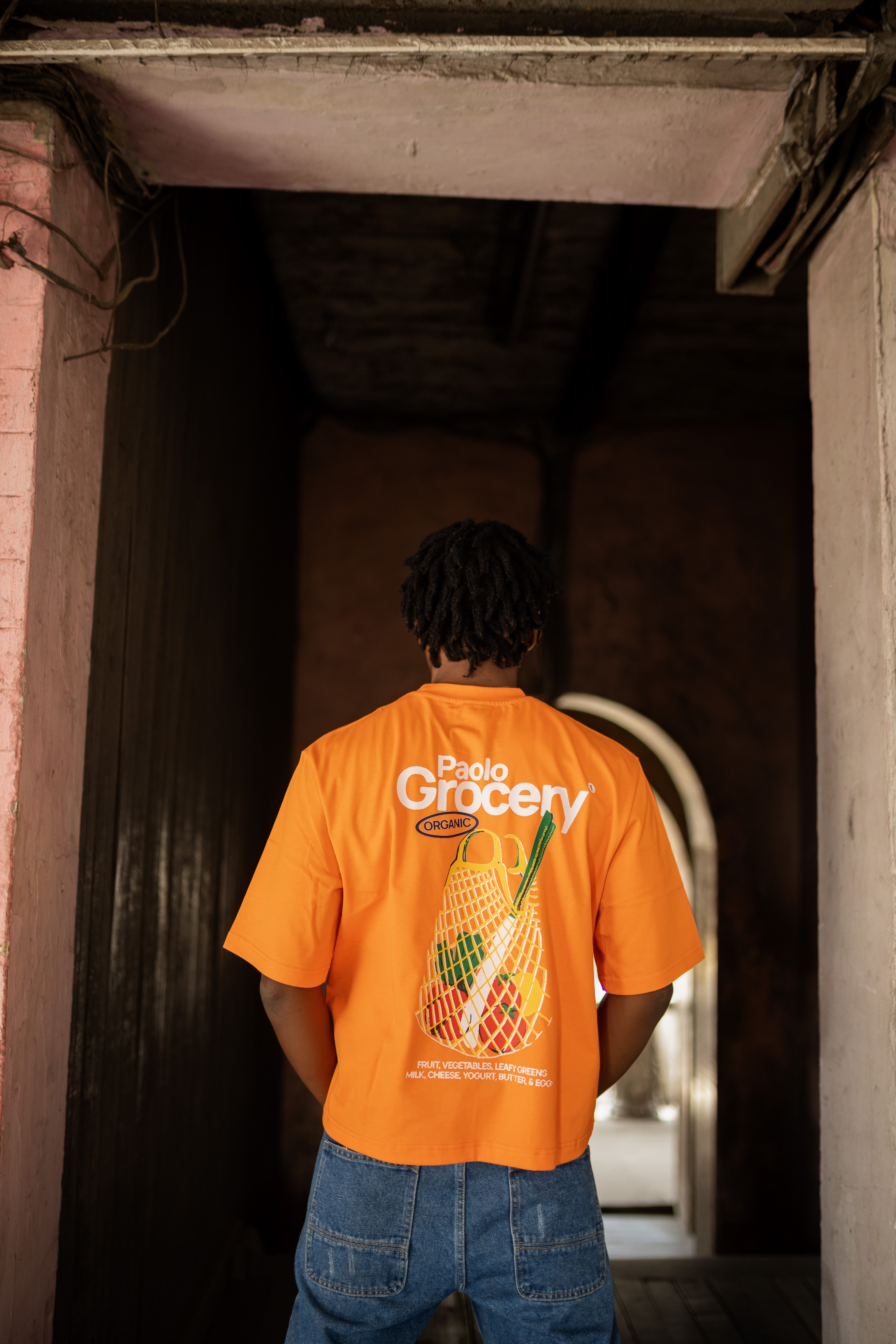 Pablo grocery crop Tee image