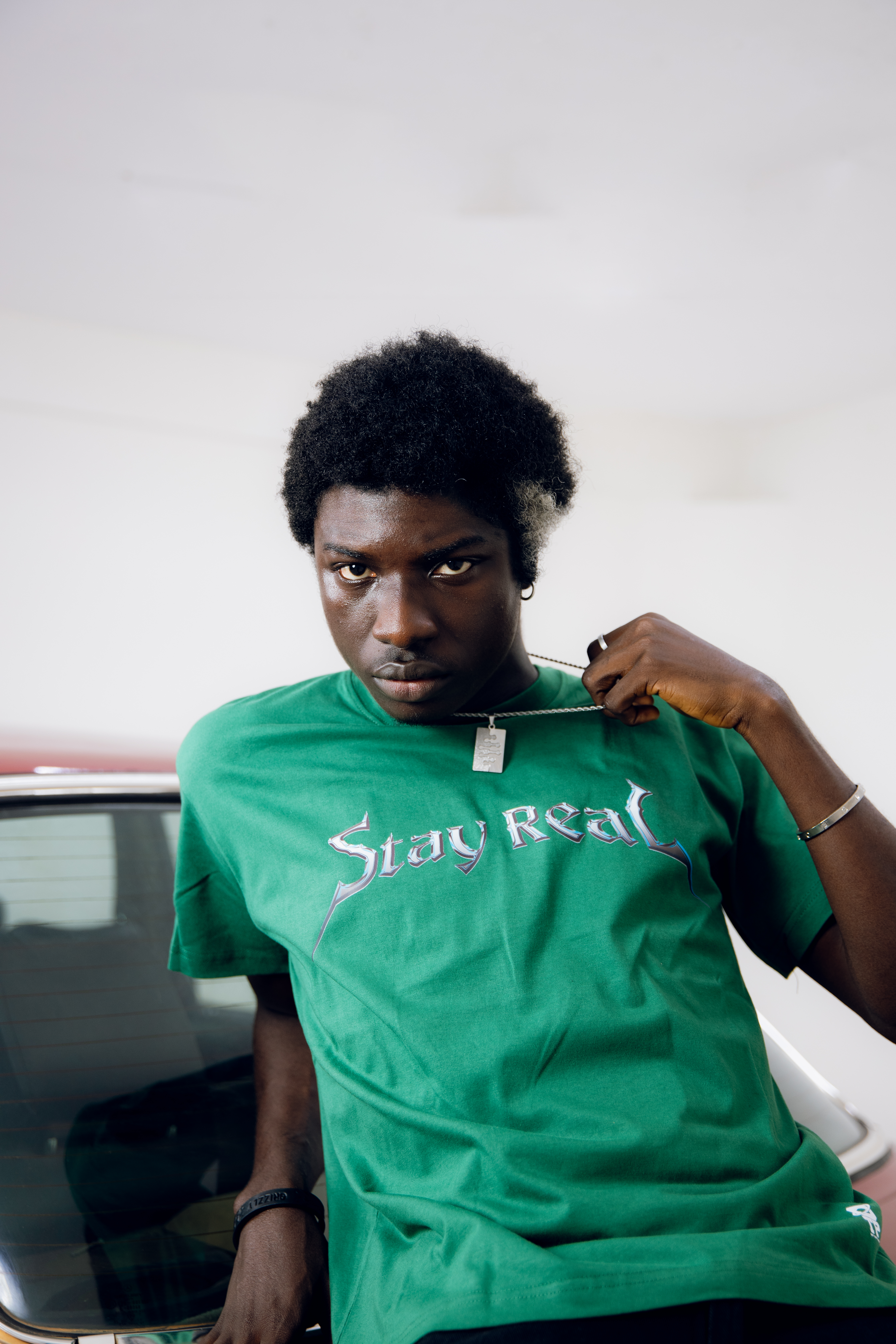 OTP STAY REAL CHROME TEE image