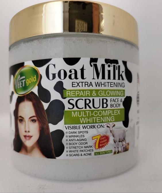 VEET GOLD GOAT MILK SCRUB