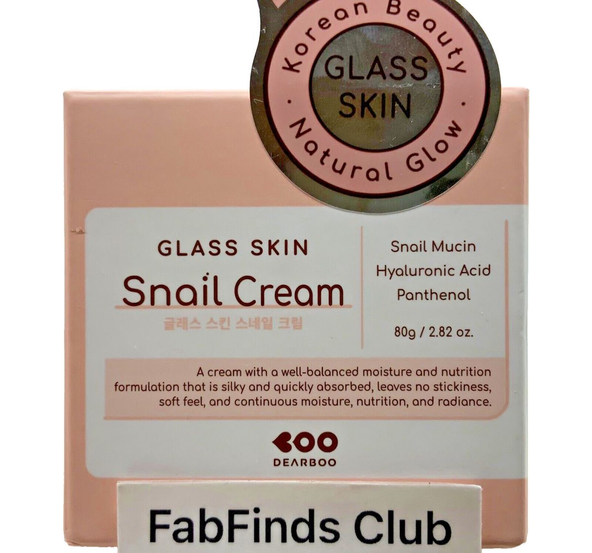 GLASS SKIN SNAIL CREAM 