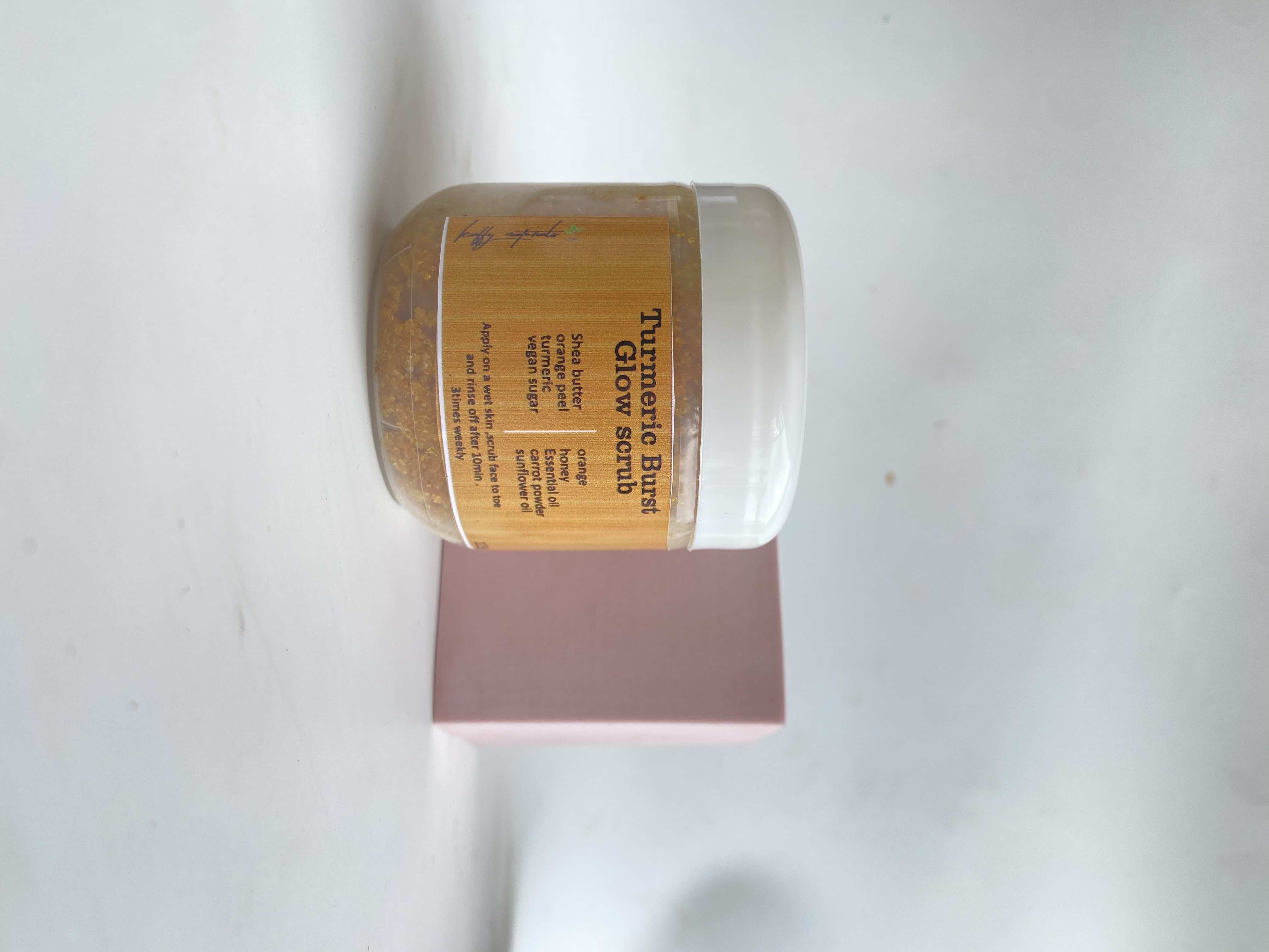 Turmeric scrub image