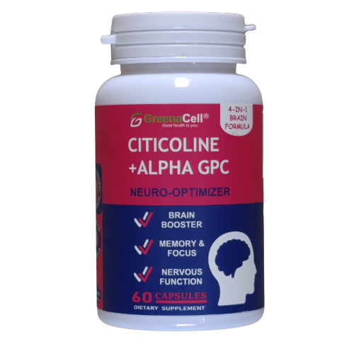Greenacell Citicoline plus Alpha GPC - Brain Booster image