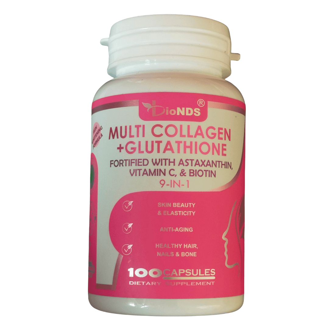 Multi Collagen Capsules With Glutathione Vitamin C & Biotin image
