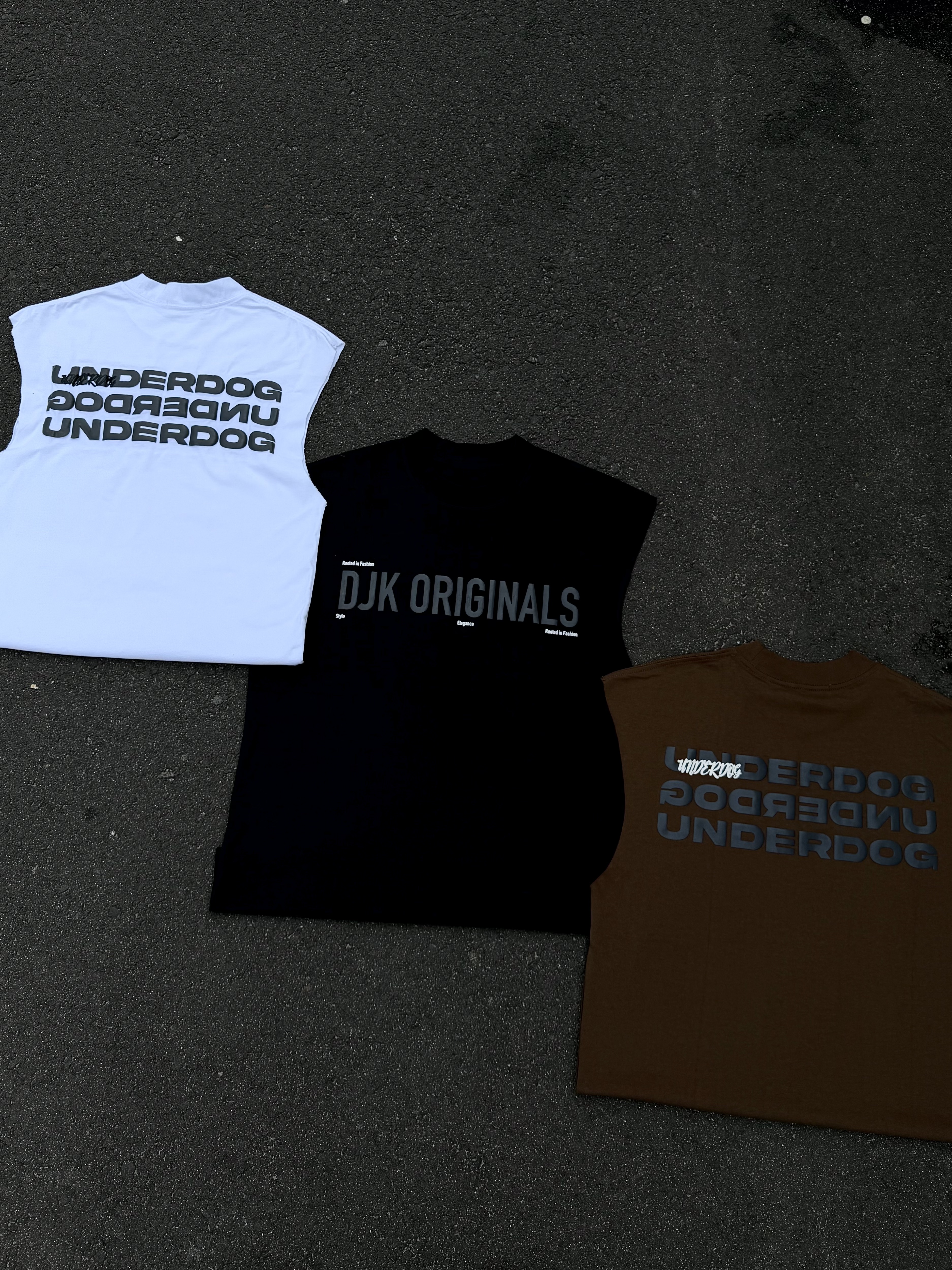 UNDERDOG RAW EDGE SLEEVELESS image