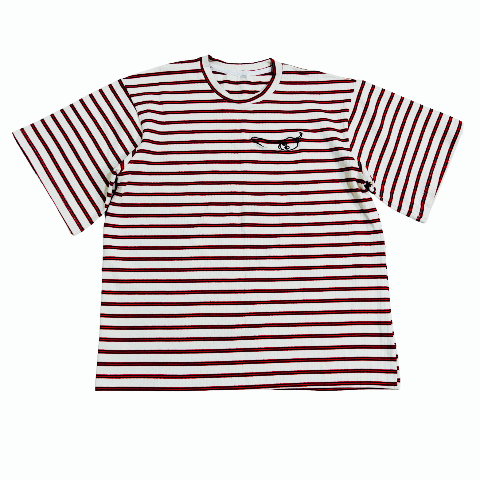 WAFFLES STRIPED T-SHIRT image