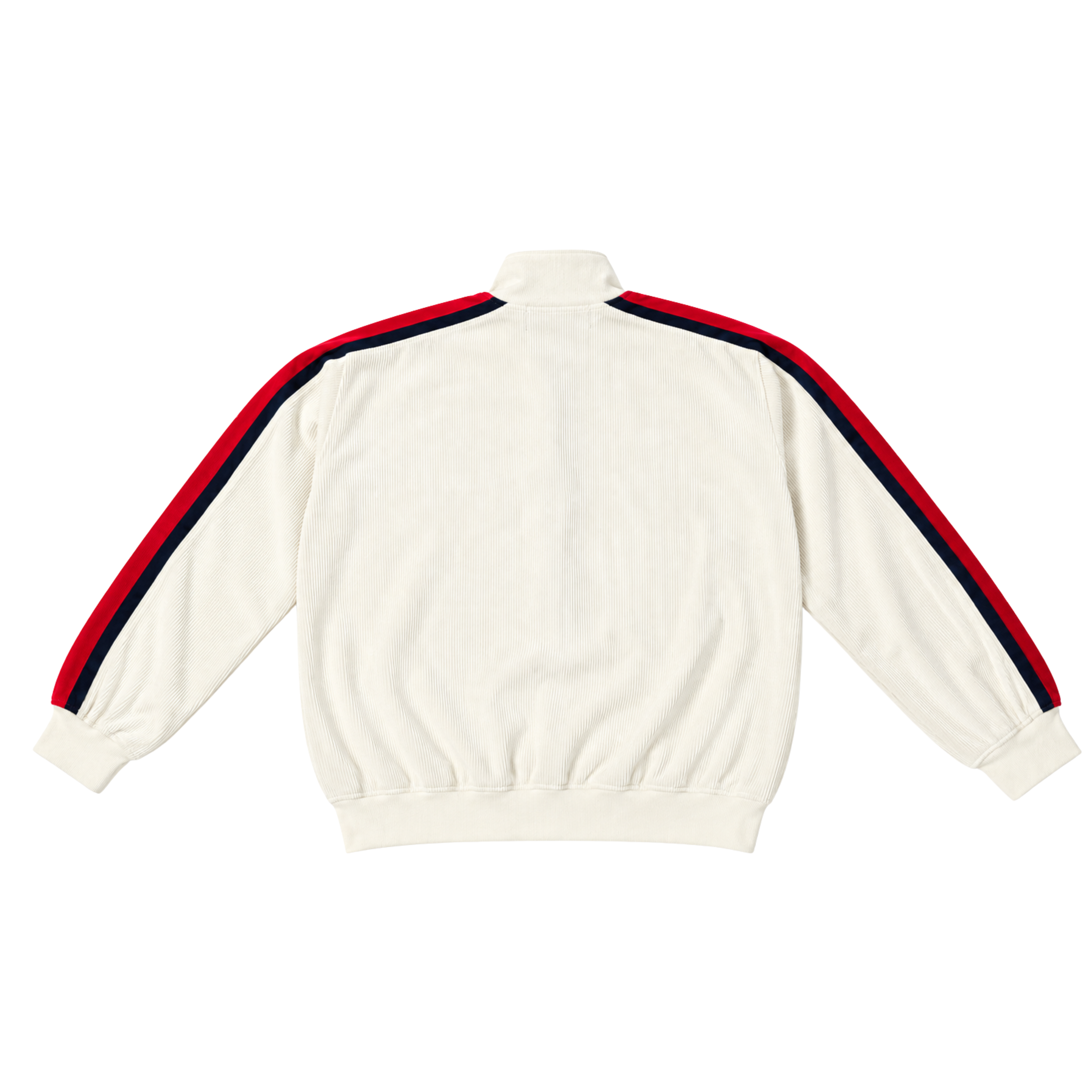 SB KNIT ZIP UP JACKET (CREAM) image