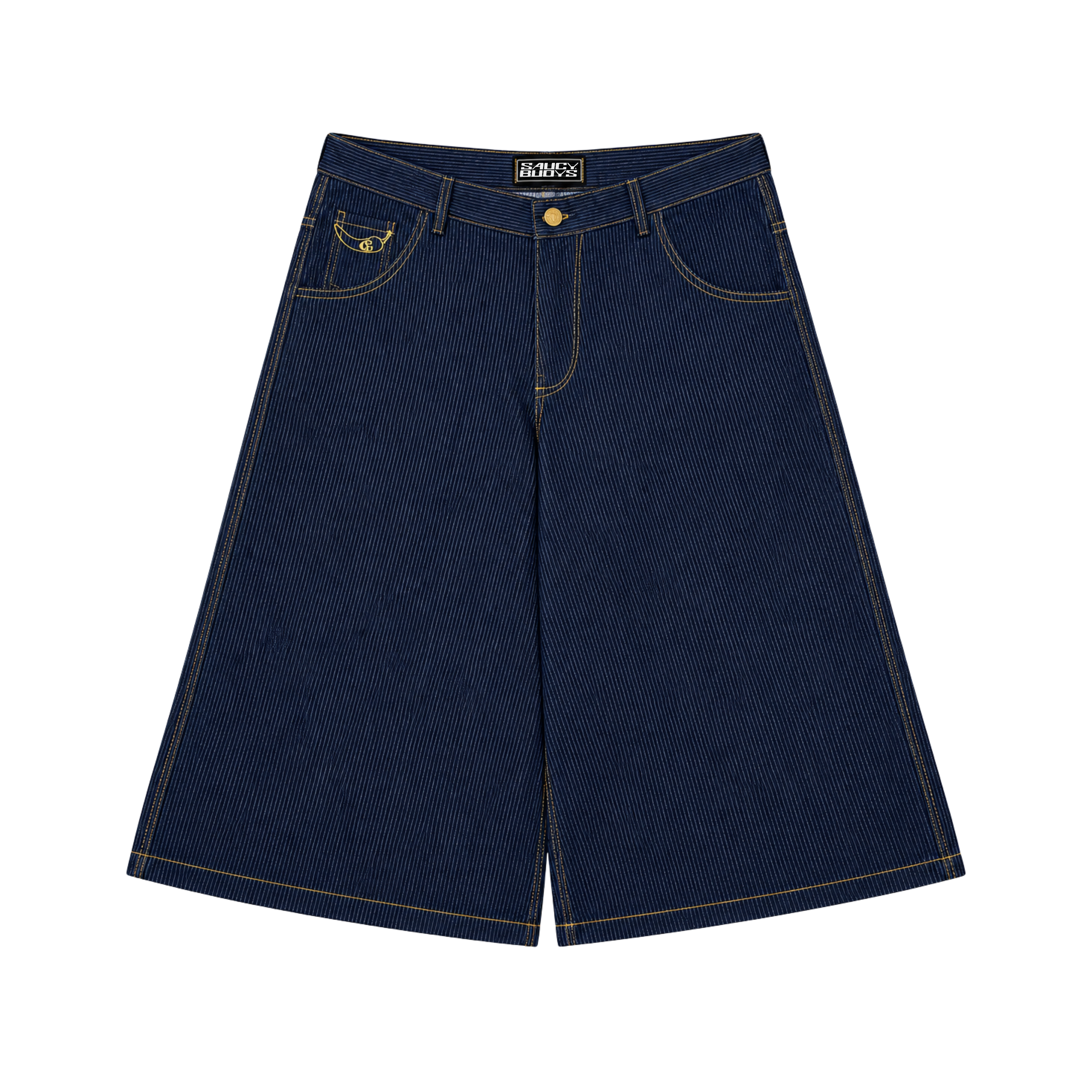 SIGNATURE PINSTRIPE DENIM image