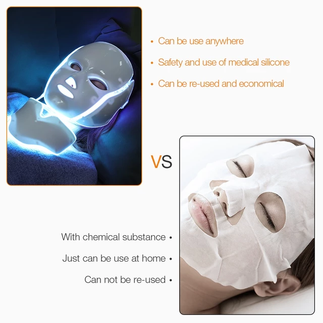 7 Lights Photon Skin Therapy Mask  Device Image
