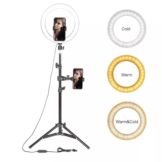 10 inches LED Tripod Ring Light image