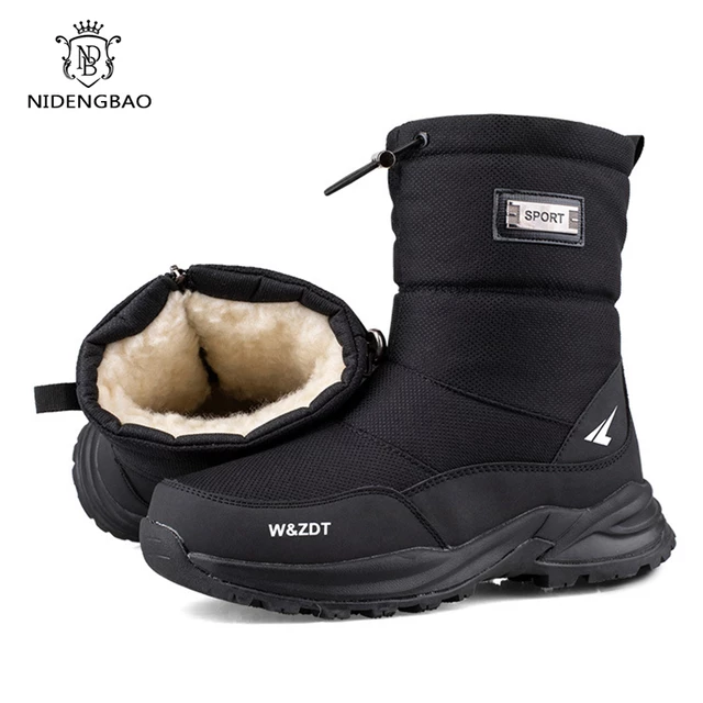 Men Winter High Boots Outdoor & Travel Image