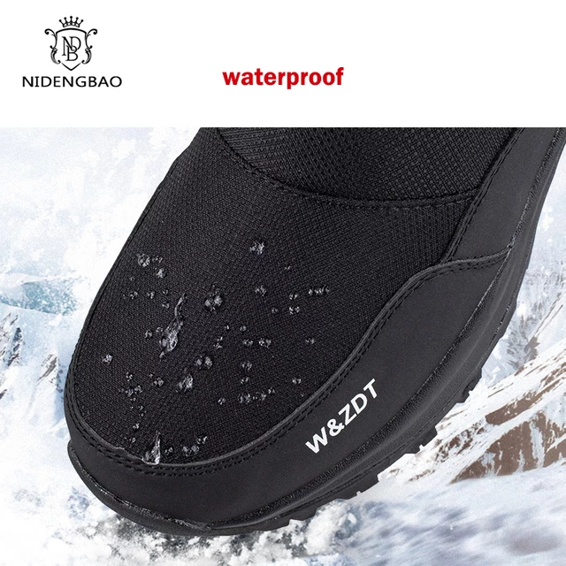 Men Winter High Boots Outdoor & Travel Image
