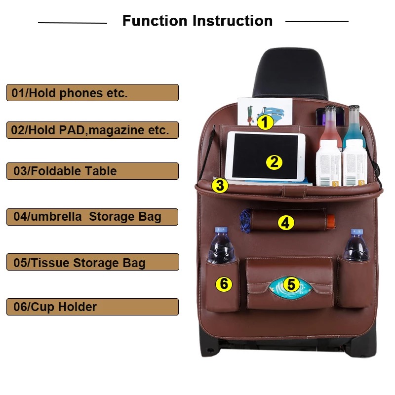 Car seat organizer second image
