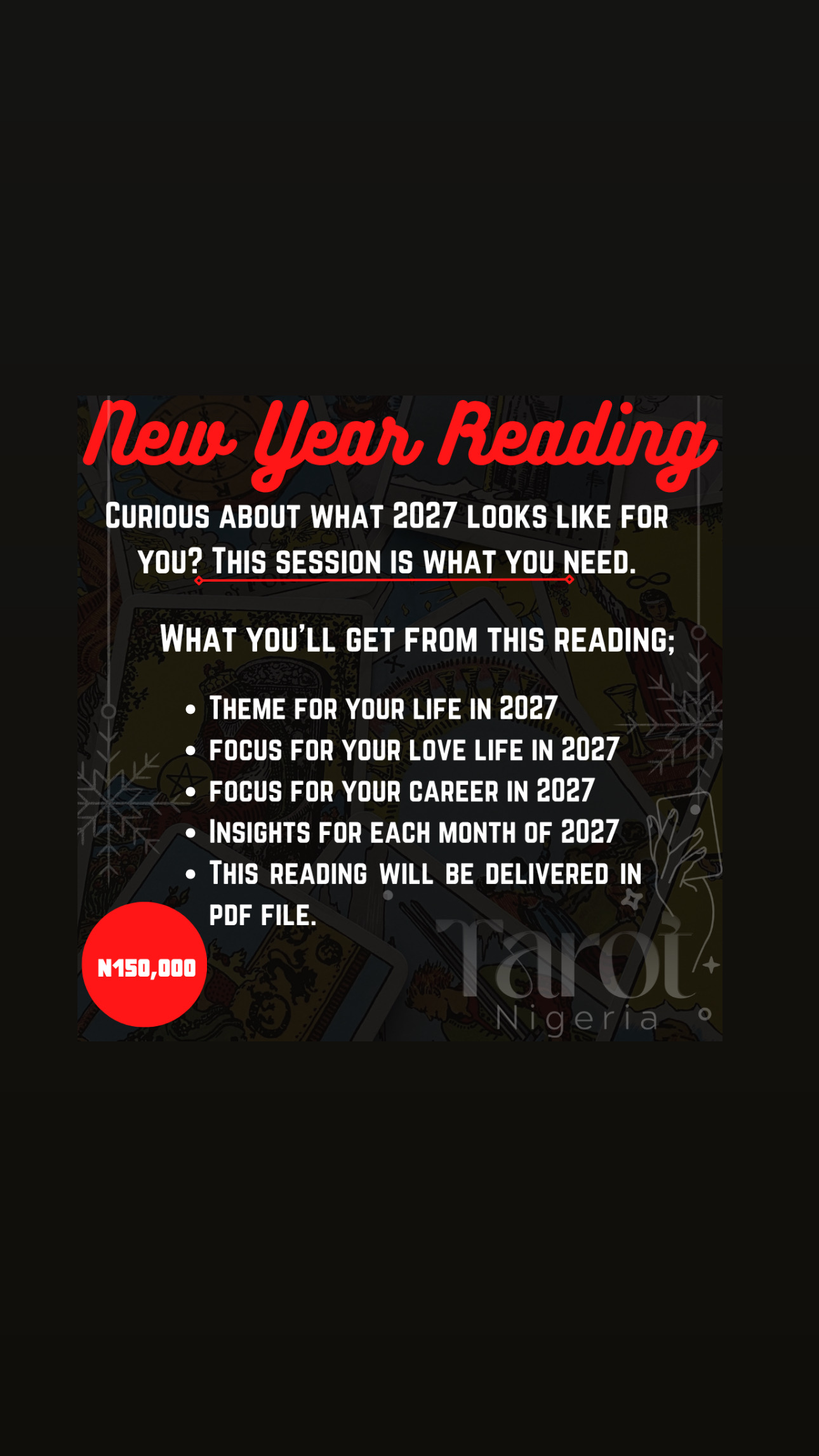 ALL READINGS Read before booking (This Reading will be sent on Telegram)