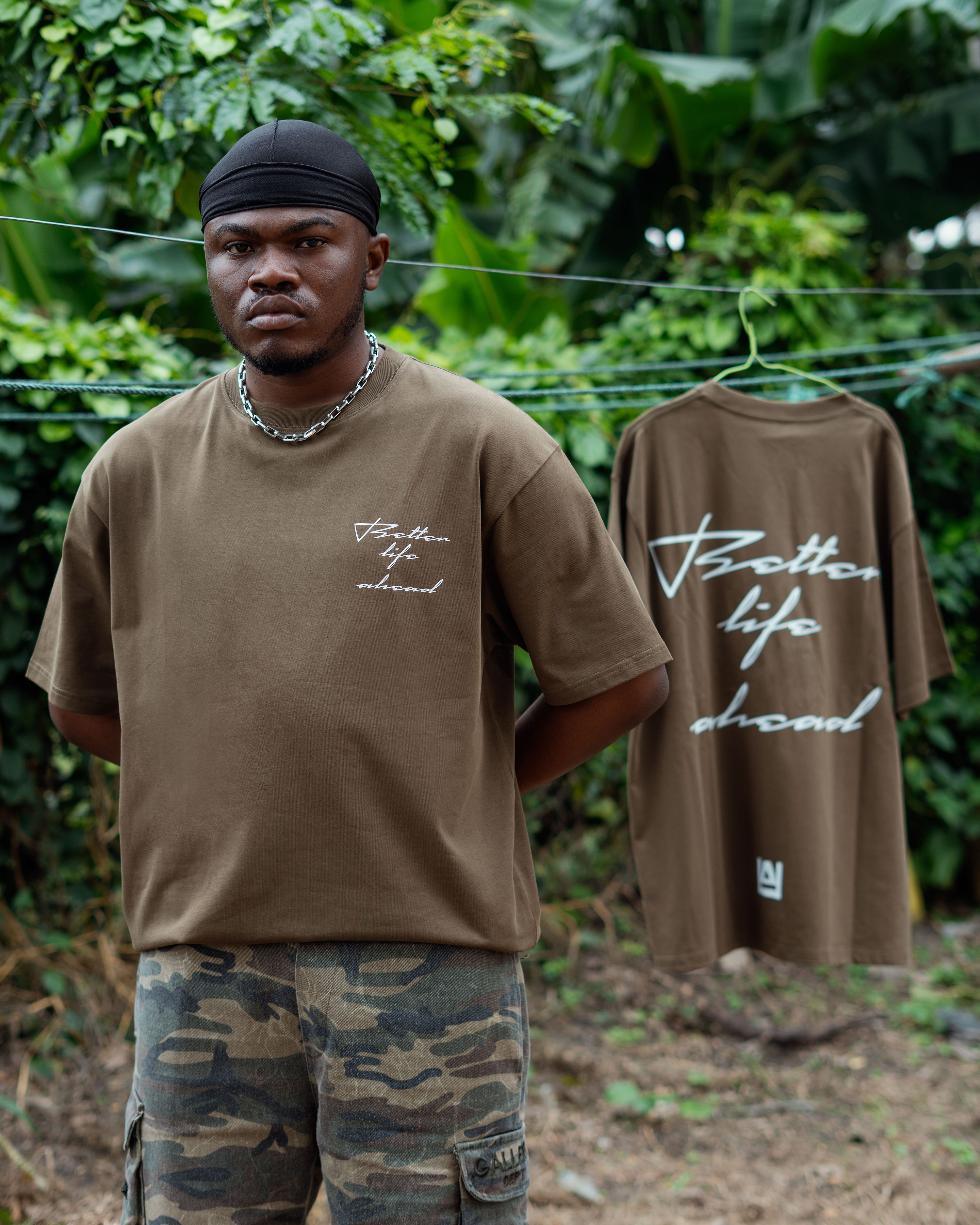 BLA TEE TIMELESS QUALITY (BROWN) image