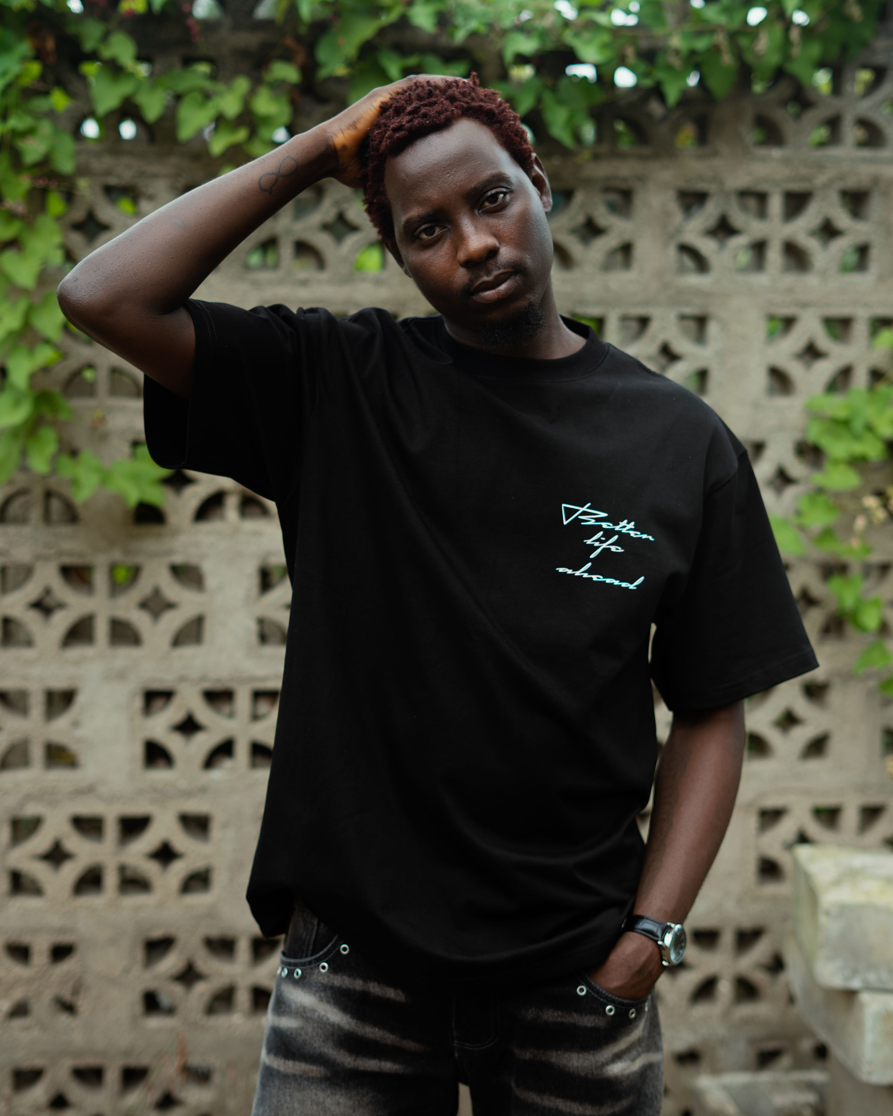 BLA TEE TIMELESS QUALITY (BLACK) image