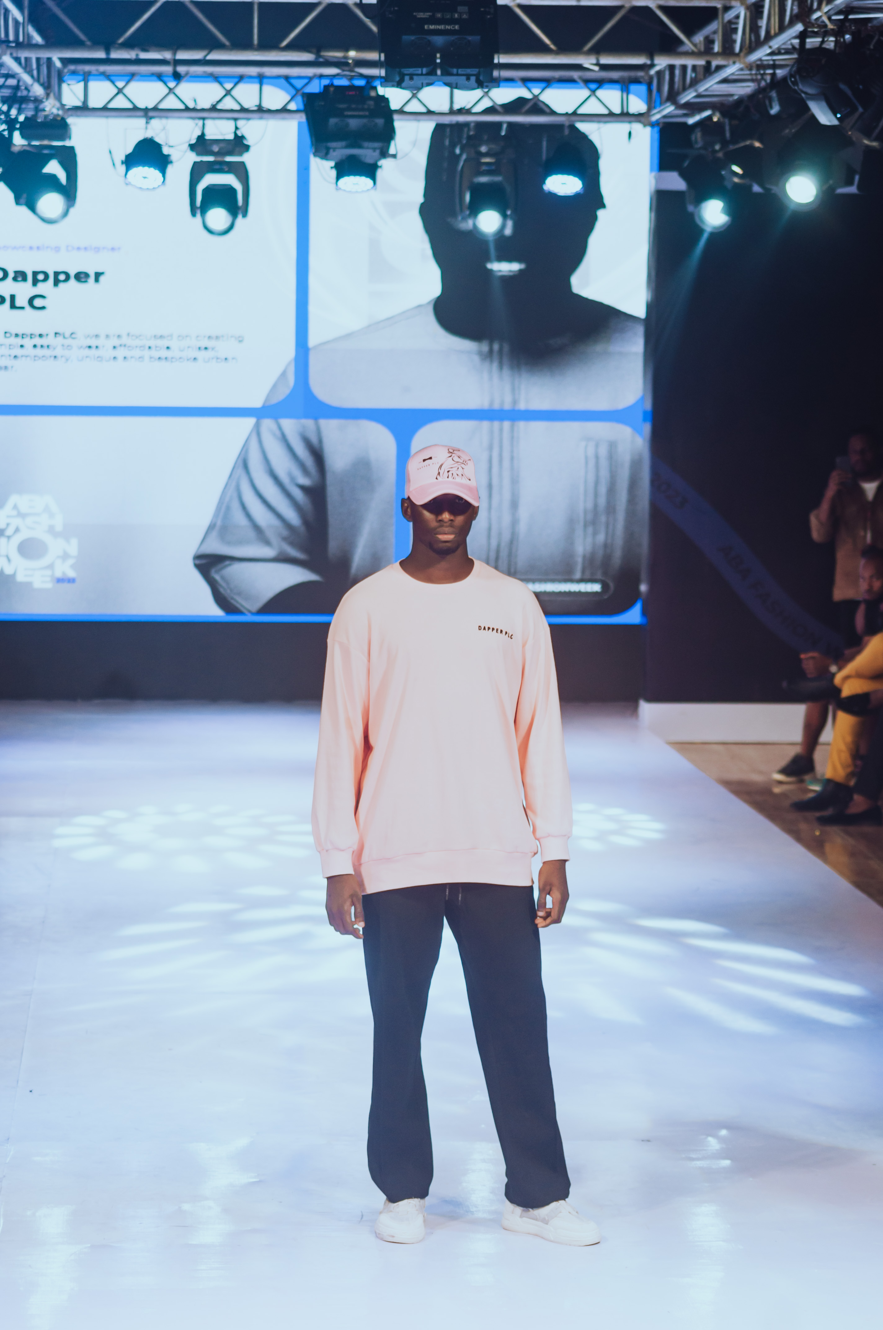 PINK AND BLUE 2-PIECE WITH FACE CAP image