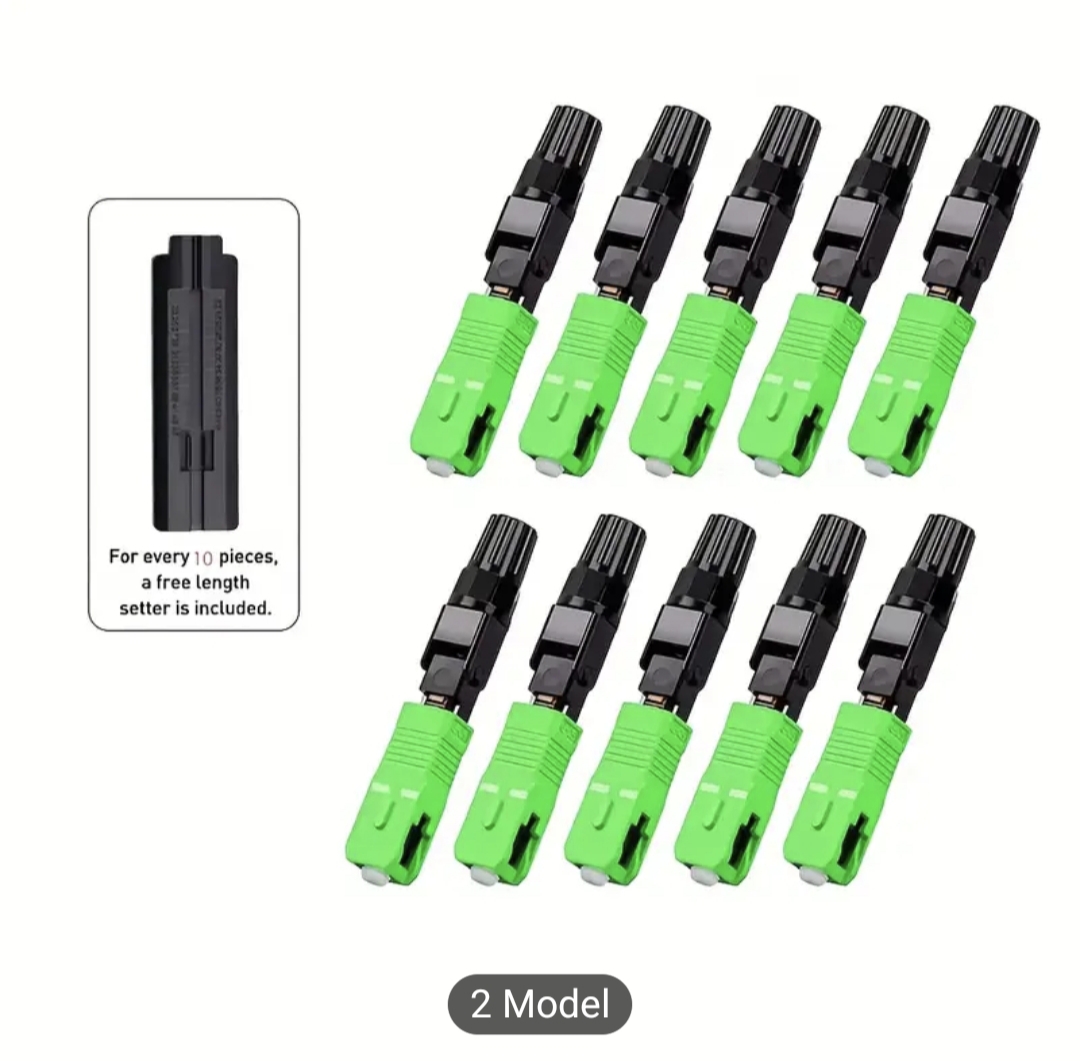 10pcs SC UPC/APC Fiber Optic Connectors image