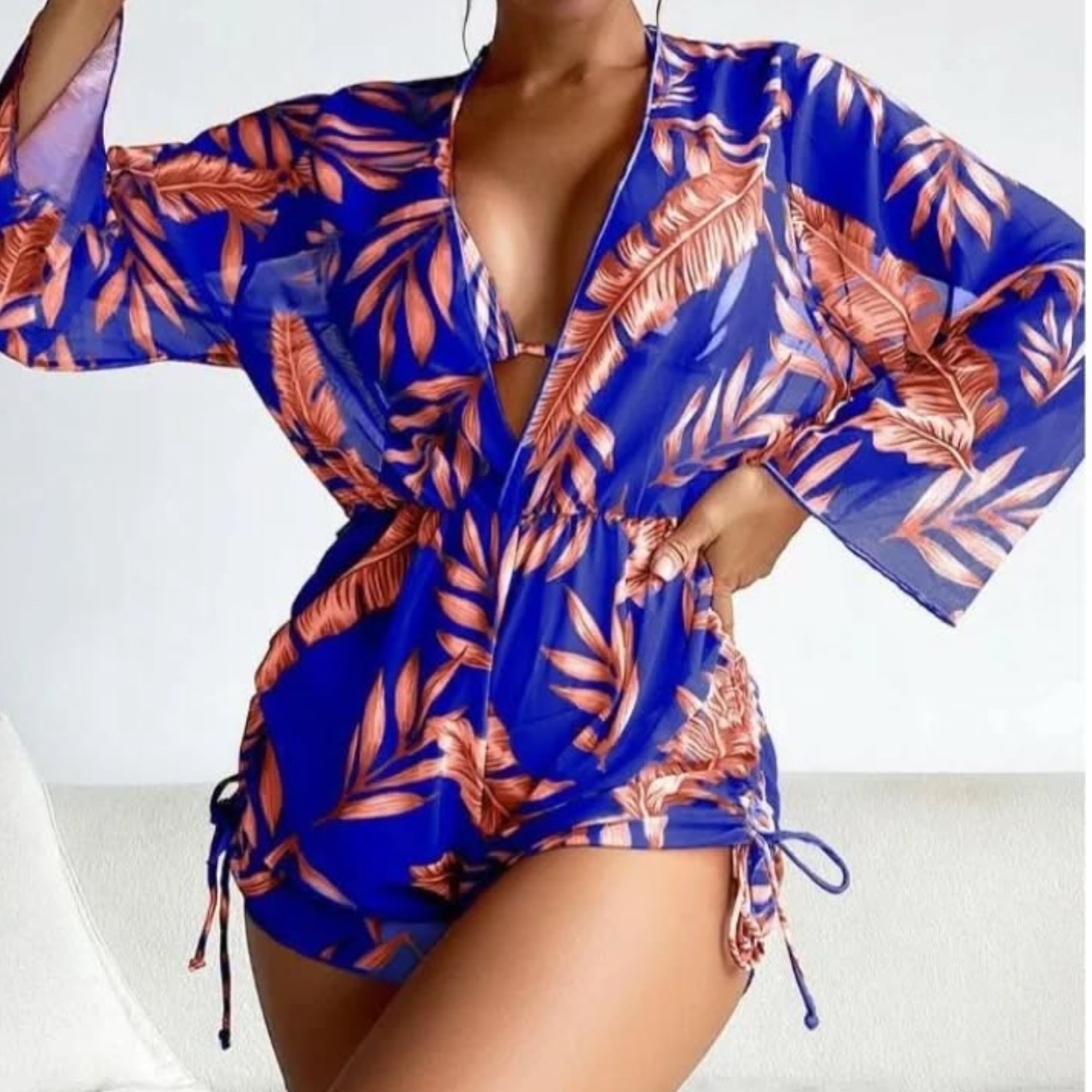 Playsuit Bikini Set image